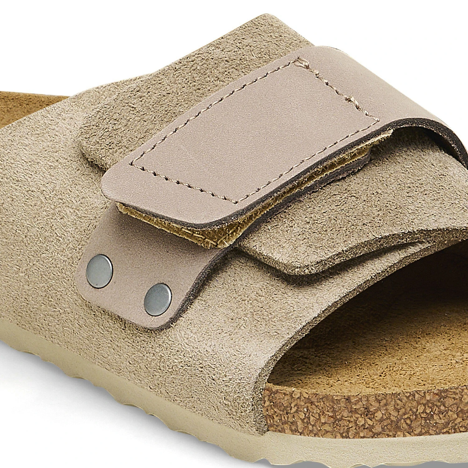 Birkenstock Kyoto Kids Suede Nubuck Taupe 6 Birkenstock Kyoto Kids Suede Nubuck Taupe - Image 6