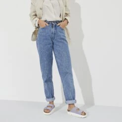 Arizona Chunky Suede Leather Purple Fog -Birkenstock Shop 1023499 f look f