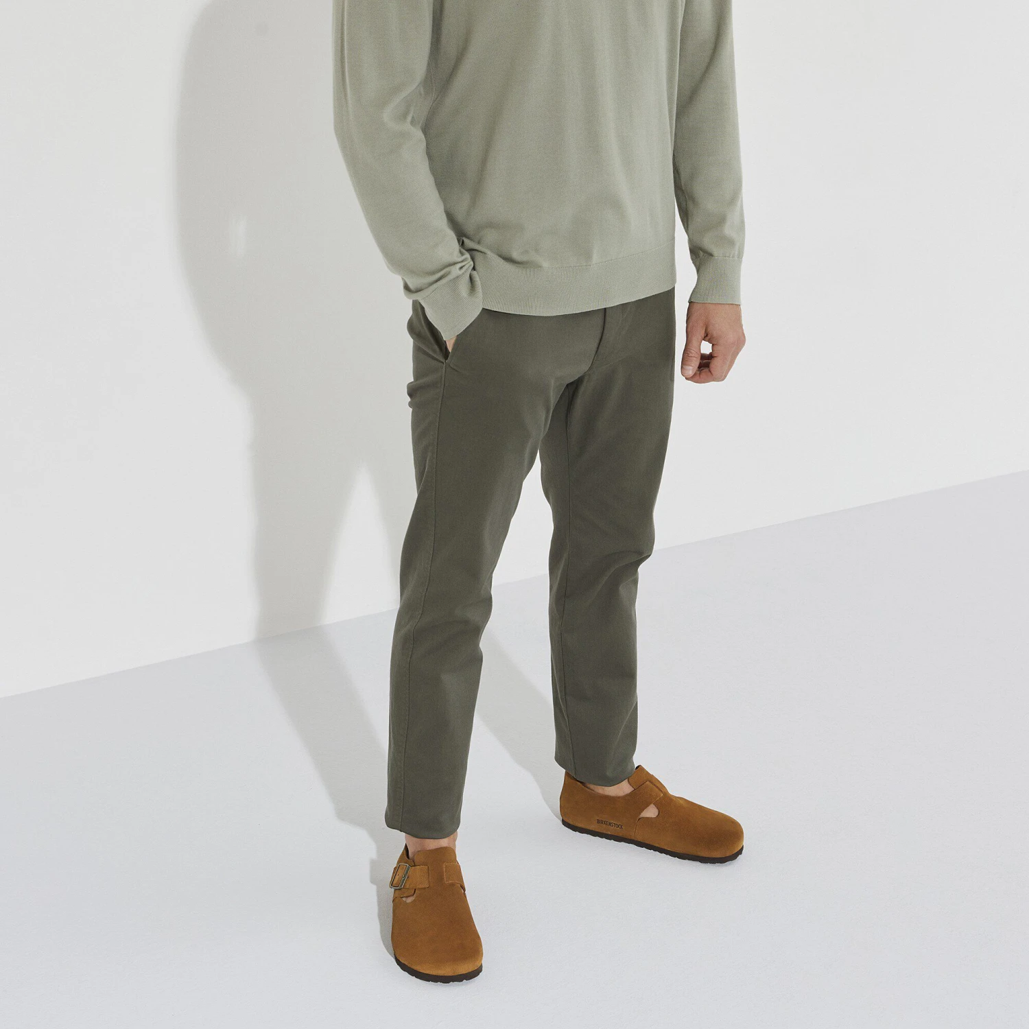 Birkenstock London Suede Leather Mink 4 Birkenstock London Suede Leather Mink - Image 4