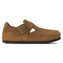 Birkenstock London Suede Leather Mink 11 Birkenstock London Suede Leather Mink -Birkenstock Shop 1023519 side
