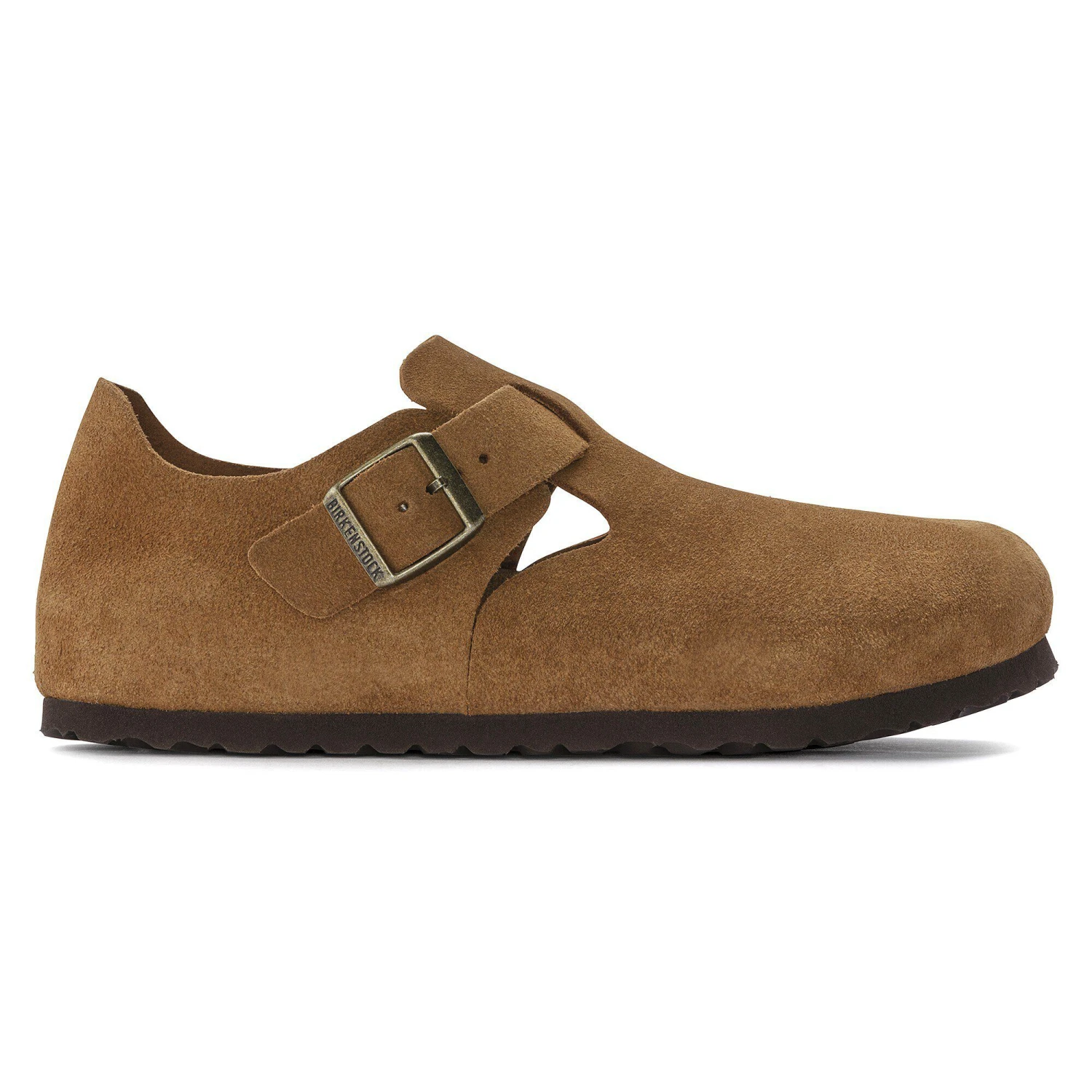 Birkenstock London Suede Leather Mink 3 Birkenstock London Suede Leather Mink - Image 3