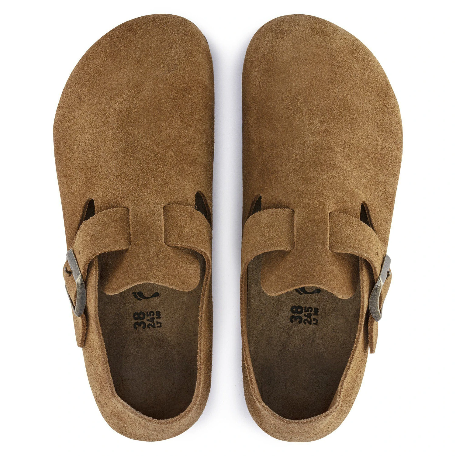 Birkenstock London Suede Leather Mink 2 Birkenstock London Suede Leather Mink - Image 2