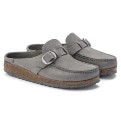 Birkenstock Buckley Nubuck Leather Dove Gray -Birkenstock Shop 1023527 pair