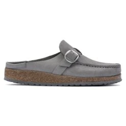 Birkenstock Buckley Nubuck Leather Dove Gray -Birkenstock Shop 1023527 side