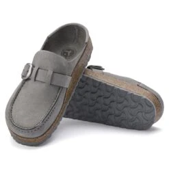 Birkenstock Buckley Nubuck Leather Dove Gray -Birkenstock Shop 1023527 sole