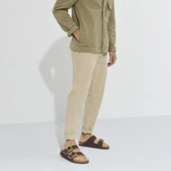 Birkenstock Arizona Bold Shearling Nubuck Leather Espresso 12 Birkenstock Arizona Bold Shearling Nubuck Leather Espresso -Birkenstock Shop 1023579 f look m