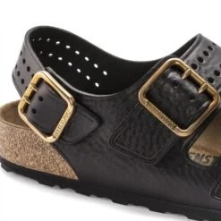 Birkenstock Milano Bold Leather Black 10 Birkenstock Milano Bold Leather Black -Birkenstock Shop 1023599 detail 1