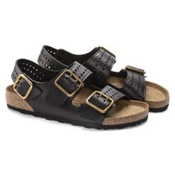 Birkenstock Milano Bold Leather Black 11 Birkenstock Milano Bold Leather Black -Birkenstock Shop 1023599 pair