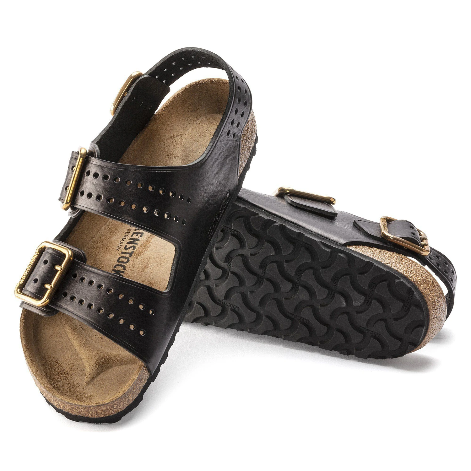Birkenstock Milano Bold Leather Black 4 Birkenstock Milano Bold Leather Black - Image 4