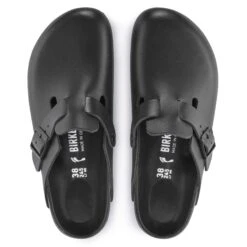 Birkenstock Boston Exquisite Leather Black -Birkenstock Shop 1023679 top