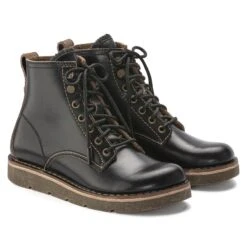 Birkenstock Birmingham Lace Women Oiled Leather Black 18 Birkenstock Birmingham Lace Women Oiled Leather Black -Birkenstock Shop 1023685 pair