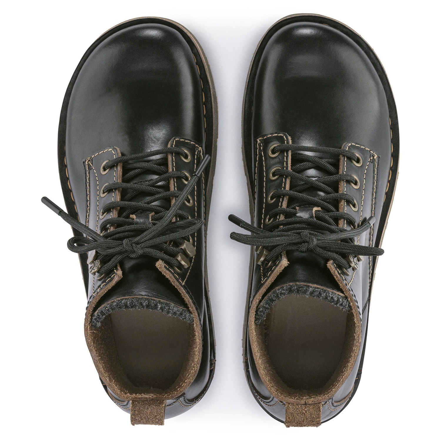 Birkenstock Birmingham Lace Women Oiled Leather Black 2 Birkenstock Birmingham Lace Women Oiled Leather Black - Image 2