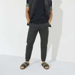 Birkenstock Kyoto Suede Leather Thyme 11 Birkenstock Kyoto Suede Leather Thyme -Birkenstock Shop 1023831 f look m