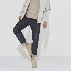 Birkenstock Oswego Suede Leather Grained Sandcastle -Birkenstock Shop 1023840 f look m