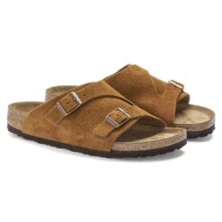 Birkenstock Zürich Suede Leather Mink -Birkenstock Shop 1023842 pair