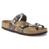 Birkenstock Mayari Microfiber Gator Gleam Black