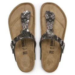 Birkenstock Gizeh Birko-Flor Metallic Stones Black 9 Birkenstock Gizeh Birko-Flor Metallic Stones Black -Birkenstock Shop 1023911 top