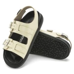 Birkenstock Cannes Leather Butter -Birkenstock Shop 1023926 sole
