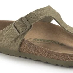 Birkenstock Gizeh Vegan Textile Faded Khaki 14 Birkenstock Gizeh Vegan Textile Faded Khaki -Birkenstock Shop 1023929 detail 1
