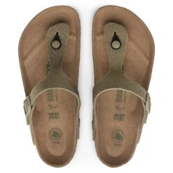 Birkenstock Gizeh Vegan Textile Faded Khaki 9 Birkenstock Gizeh Vegan Textile Faded Khaki -Birkenstock Shop 1023929 top