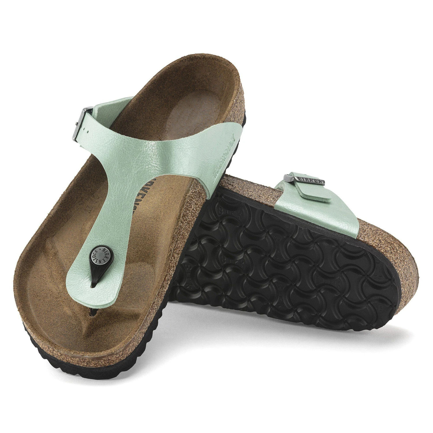 Birkenstock Gizeh Birko-Flor Graceful Matcha 8 Birkenstock Gizeh Birko-Flor Graceful Matcha - Image 8