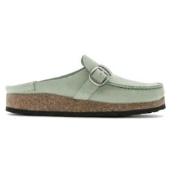 Birkenstock Buckley Nubuck Leather Matcha -Birkenstock Shop 1023949 side