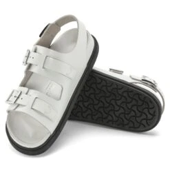 Birkenstock Cannes Leather White -Birkenstock Shop 1023951 sole
