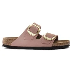 Birkenstock Arizona Big Buckle Nubuck Leather Old Rose -Birkenstock Shop 1023963 side