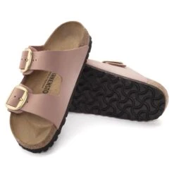 Birkenstock Arizona Big Buckle Nubuck Leather Old Rose -Birkenstock Shop 1023963 sole