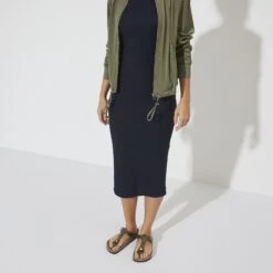 Birkenstock Gizeh Braided Oiled Leather Olive Green -Birkenstock Shop 1023969 f look f