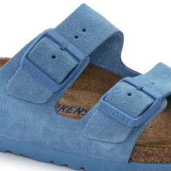 Birkenstock Arizona Soft Footbed Suede Leather Sky Blue -Birkenstock Shop 1023980 detail 1