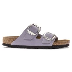 Birkenstock Arizona Big Buckle Nubuck Leather Purple Fog -Birkenstock Shop 1024000 side