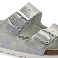 Birkenstock Arizona Vegan Microfiber Iridescent Matcha 12 Birkenstock Arizona Vegan Microfiber Iridescent Matcha -Birkenstock Shop 1024010 detail 1