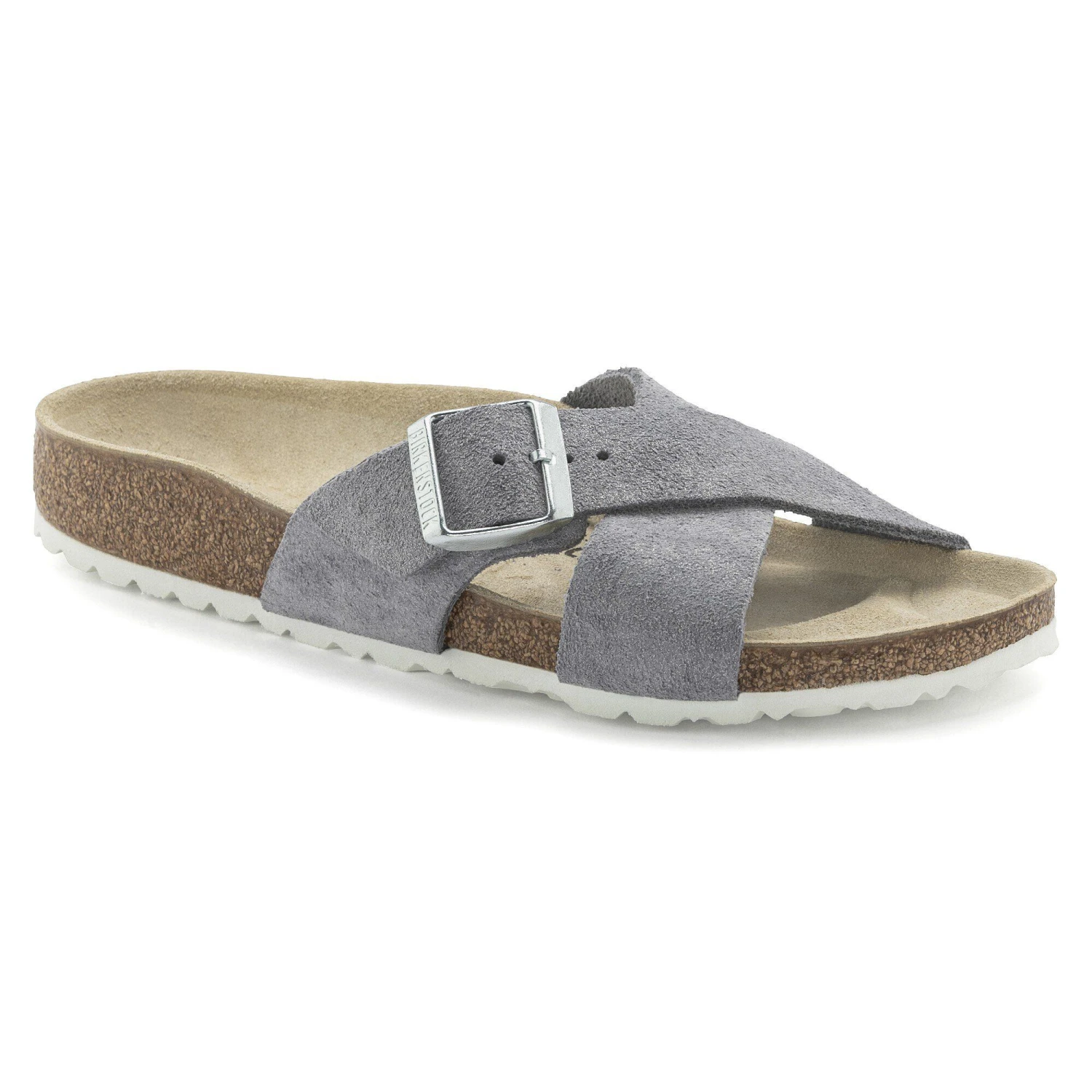 Birkenstock Siena Suede Leather Purple Fog 1 Birkenstock Siena Suede Leather Purple Fog