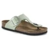 Birkenstock Gizeh Big Buckle Nubuck Leather Matcha -Birkenstock Shop 1024046