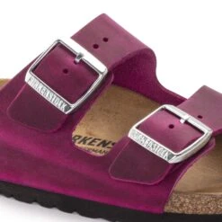 Birkenstock Arizona Oiled Leather Festival Fuchsia -Birkenstock Shop 1024047 detail 1