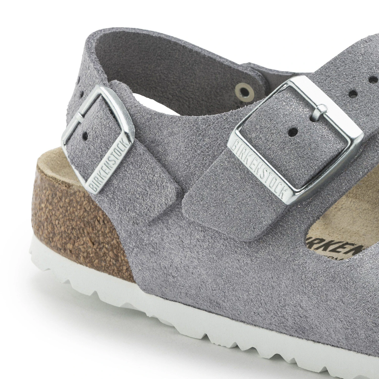 Birkenstock Milano Suede Leather Purple Fog 7 Birkenstock Milano Suede Leather Purple Fog - Image 7