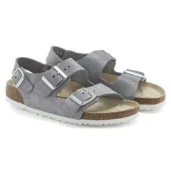 Birkenstock Milano Suede Leather Purple Fog 15 Birkenstock Milano Suede Leather Purple Fog -Birkenstock Shop 1024119 pair