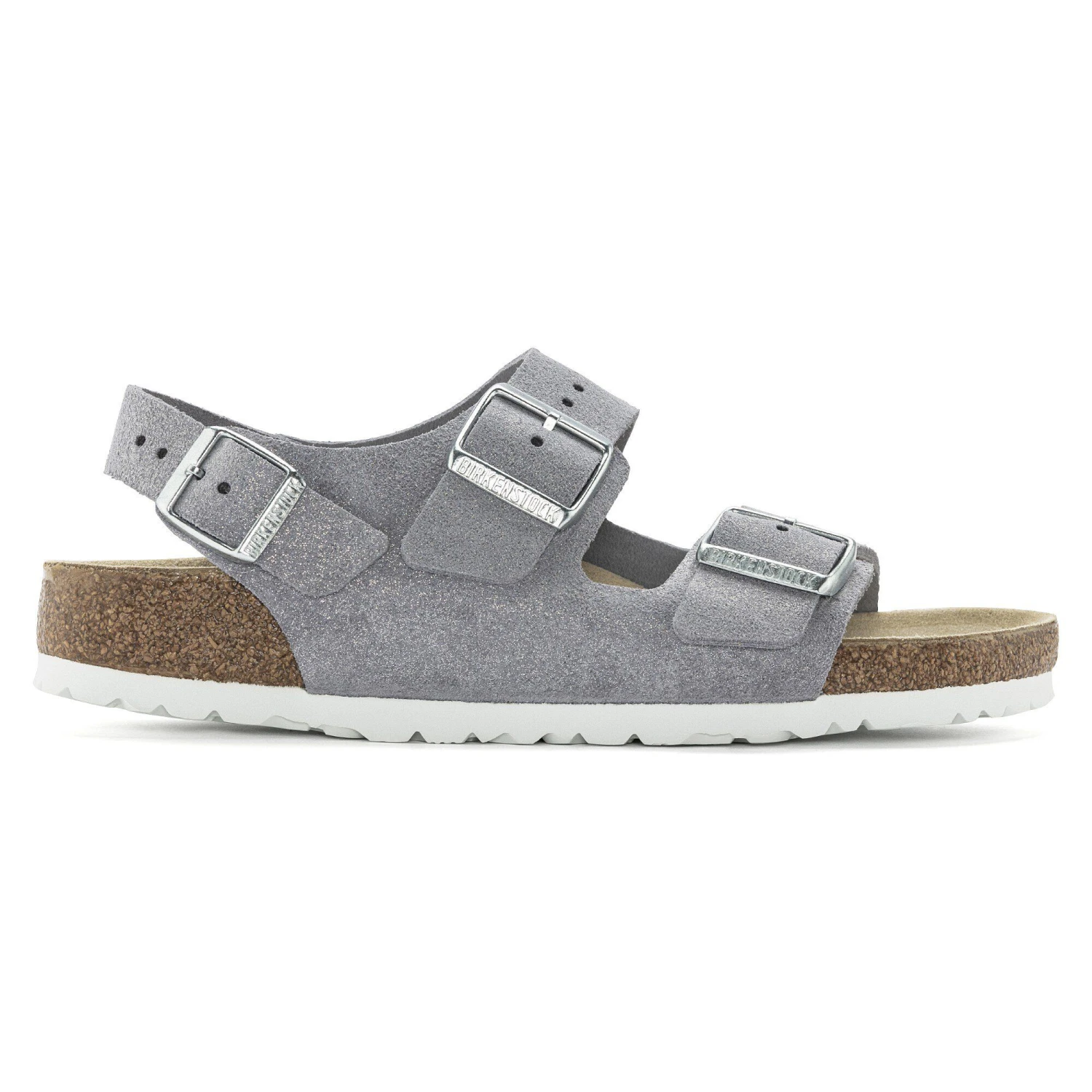 Birkenstock Milano Suede Leather Purple Fog 3 Birkenstock Milano Suede Leather Purple Fog - Image 3