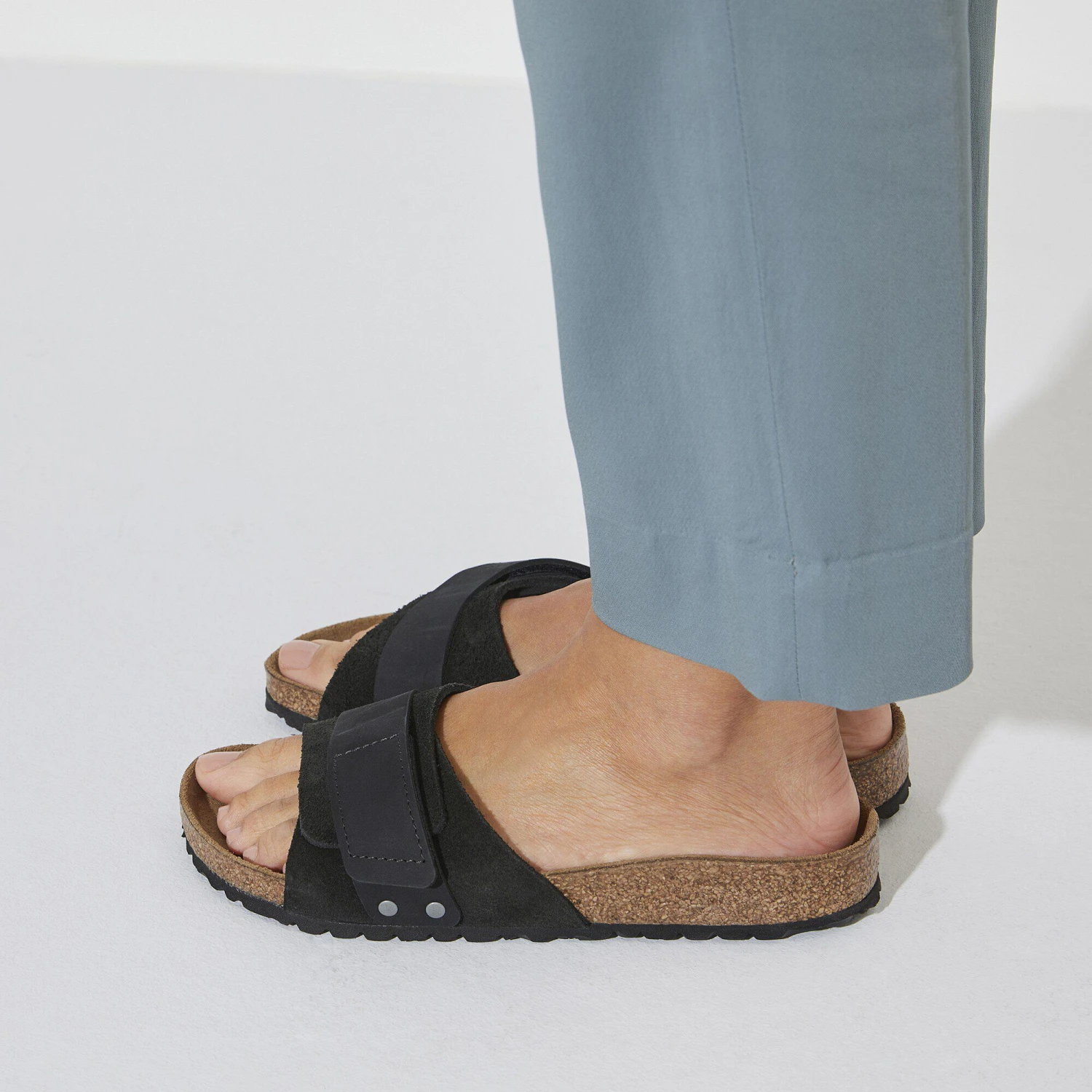 Birkenstock Oita Suede Leather Black 5 Birkenstock Oita Suede Leather Black - Image 5