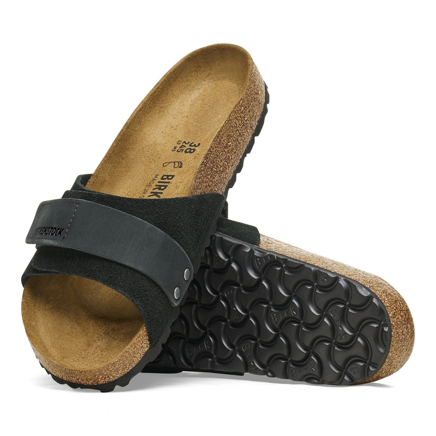 Birkenstock Oita Suede Leather Black 6 Birkenstock Oita Suede Leather Black - Image 6