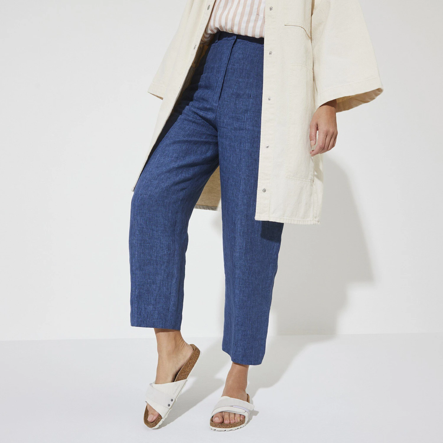 Birkenstock Oita Suede Leather Antique White 9 Birkenstock Oita Suede Leather Antique White - Image 9