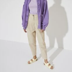 Birkenstock Milano Big Buckle Natural Leather Patent High Shine Butter -Birkenstock Shop 1024207 f look f