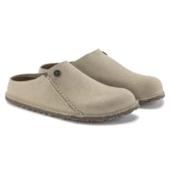 Birkenstock Zermatt Premium Suede Leather Eggshell -Birkenstock Shop 1024294 pair