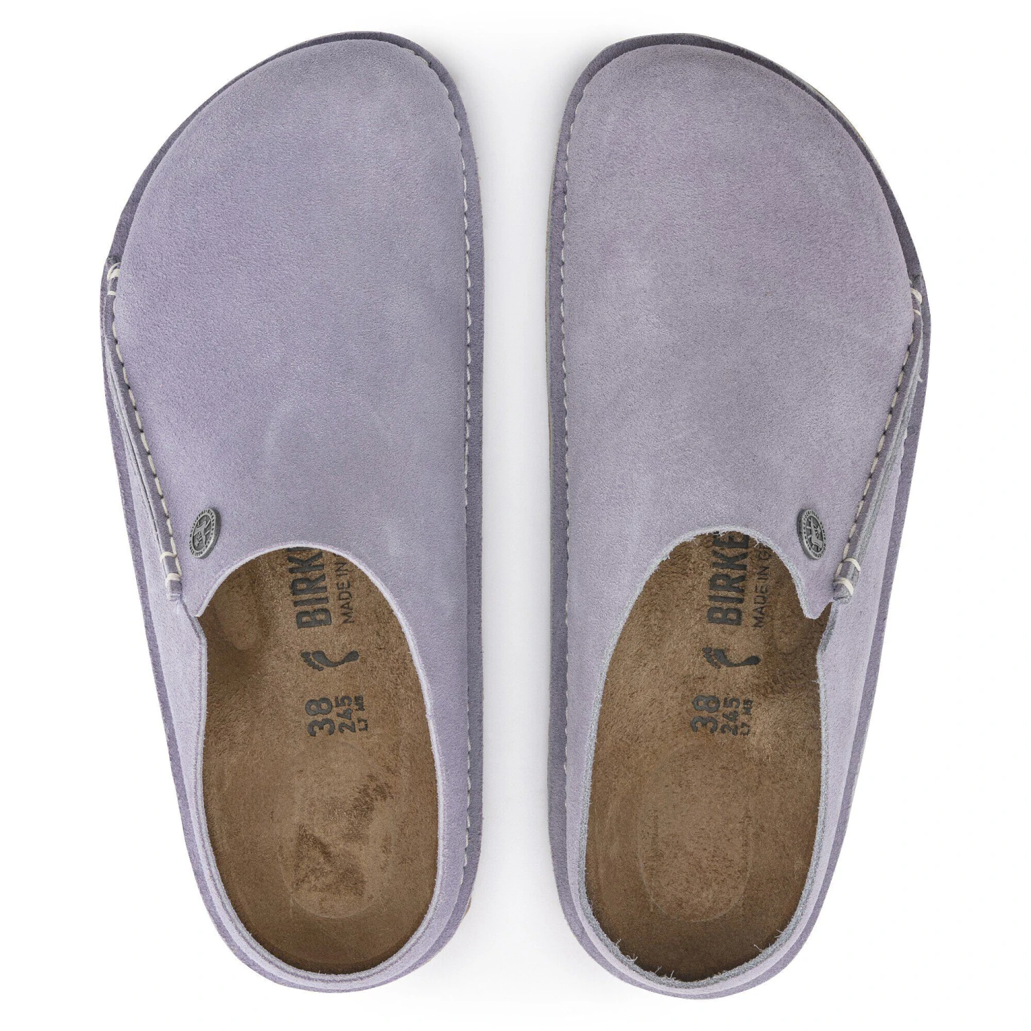 Birkenstock Zermatt Premium Suede Leather Purple Fog 2 Birkenstock Zermatt Premium Suede Leather Purple Fog - Image 2