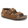 Birkenstock Milano HL Suede Kids Suede Leather Mink -Birkenstock Shop 1024353