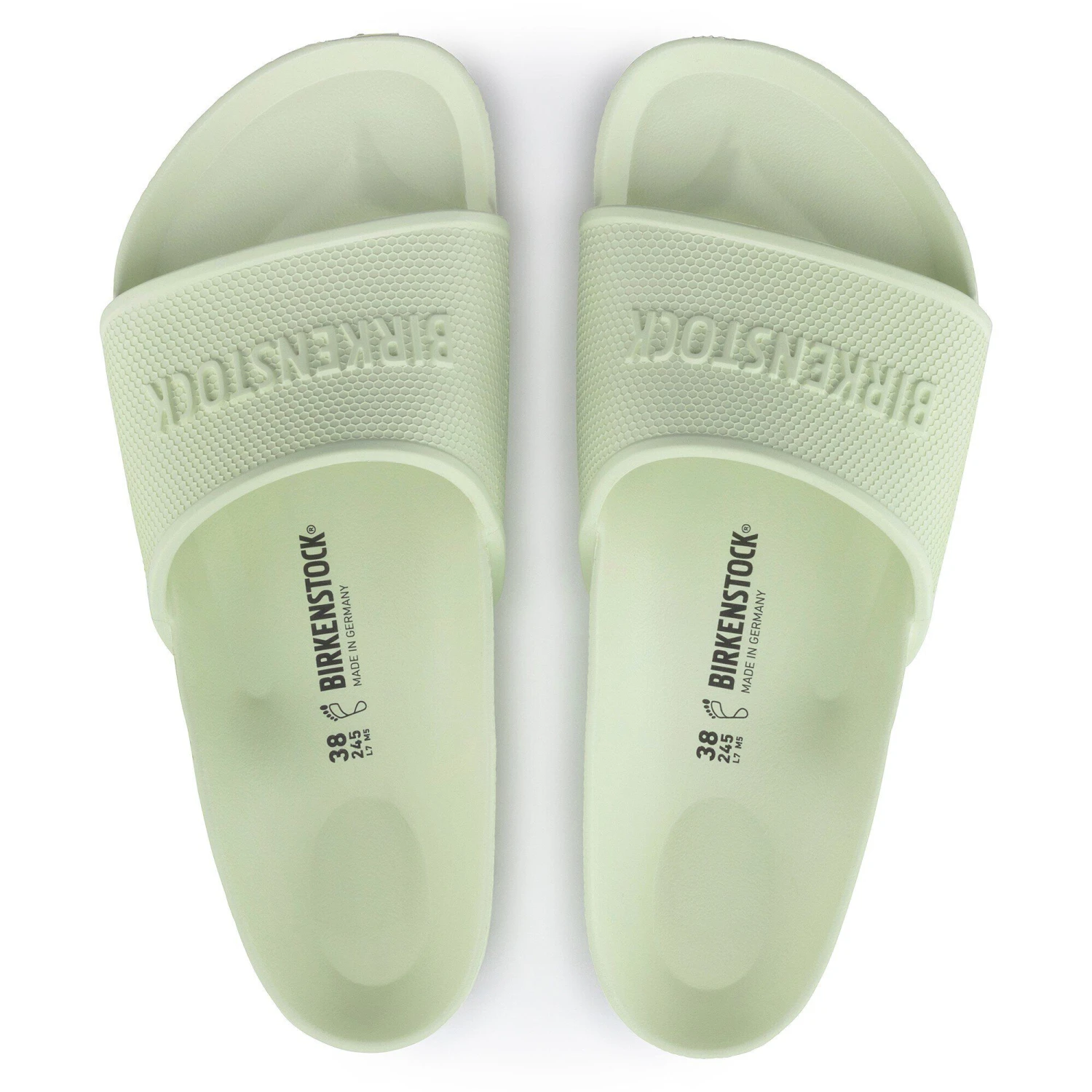 Birkenstock Barbados Essentials EVA Faded Lime 2 Birkenstock Barbados Essentials EVA Faded Lime - Image 2