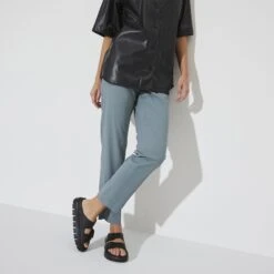 Arizona Chunky Leather Black -Birkenstock Shop 1024565 f look f