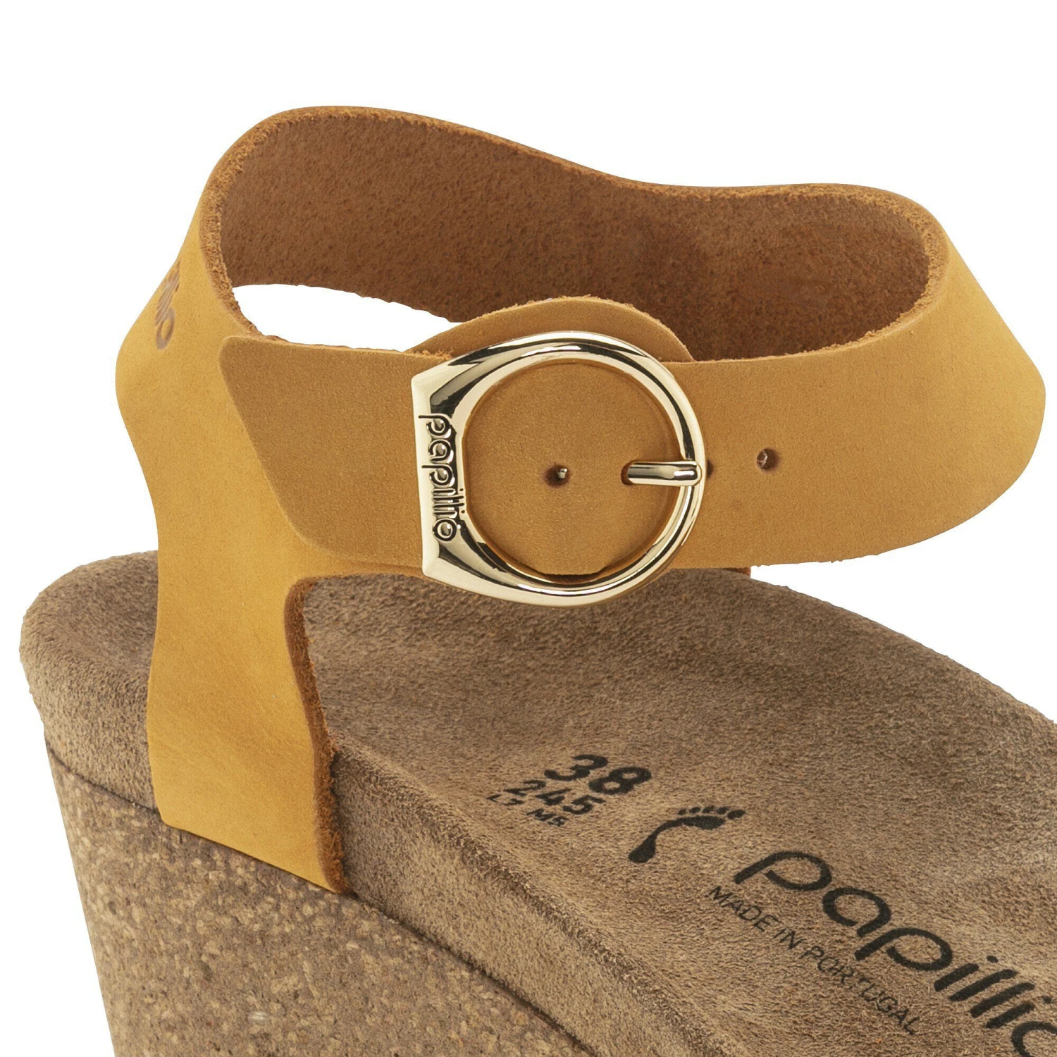 Soley Nubuck Leather Apricot 4 Soley Nubuck Leather Apricot - Image 4