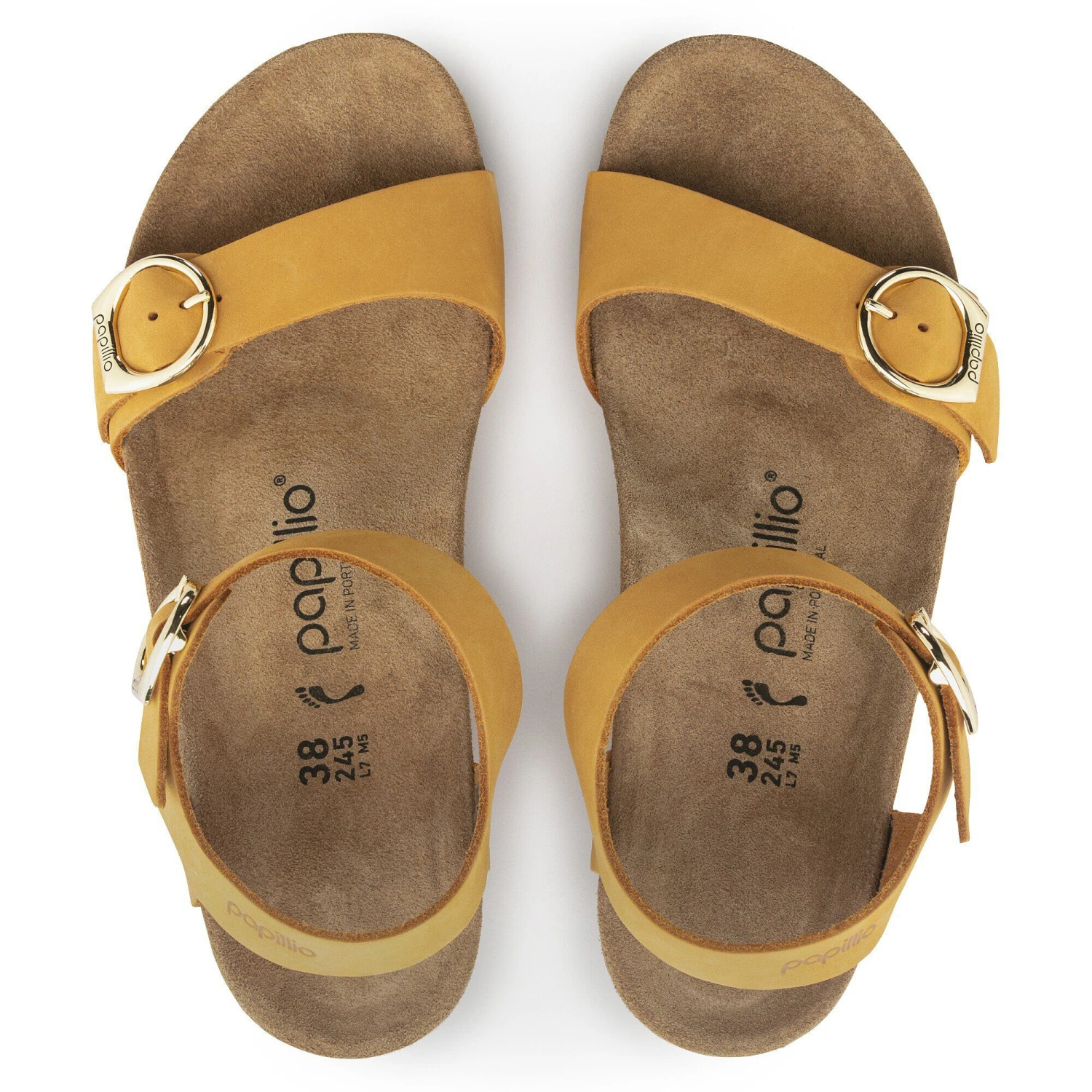 Soley Nubuck Leather Apricot 2 Soley Nubuck Leather Apricot - Image 2